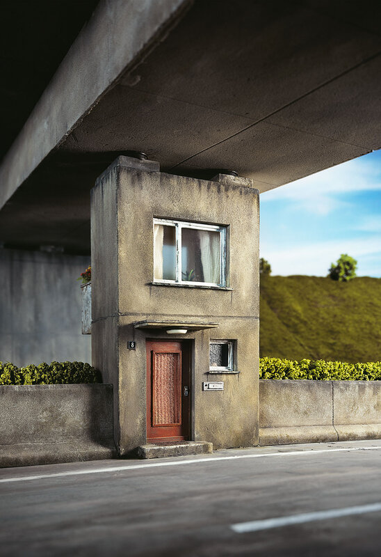 Tiny House under Bridge