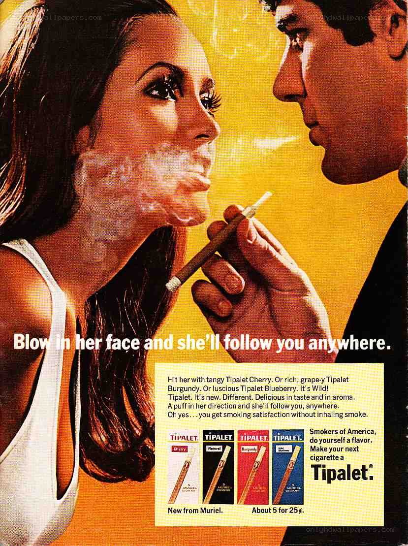 Tipalet cigarette ad