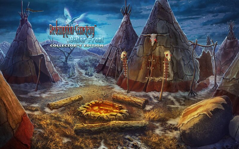 Tipi Village at Night