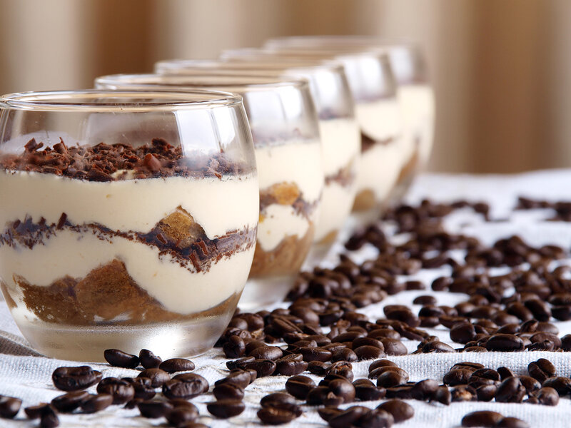 Tiramisu in Glasses