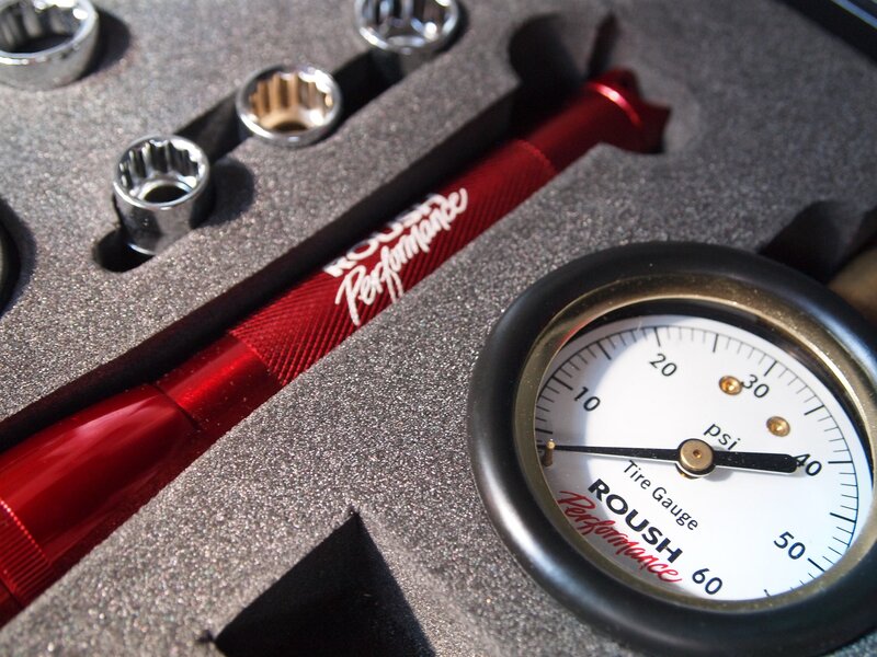 Tire Gauge and Sockets