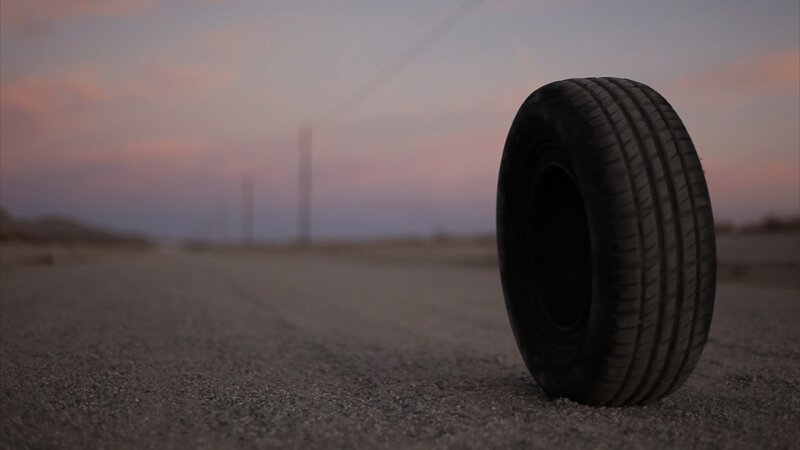 Tire on Road
