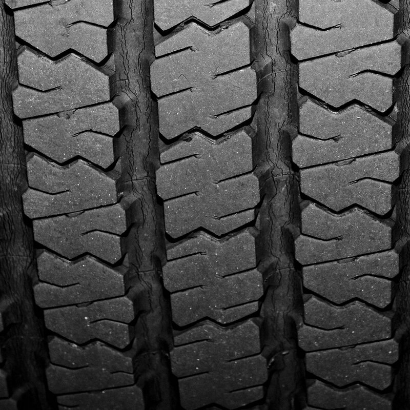 Tire Tread Pattern — Black