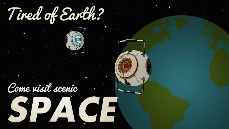 tired of earth? visit space