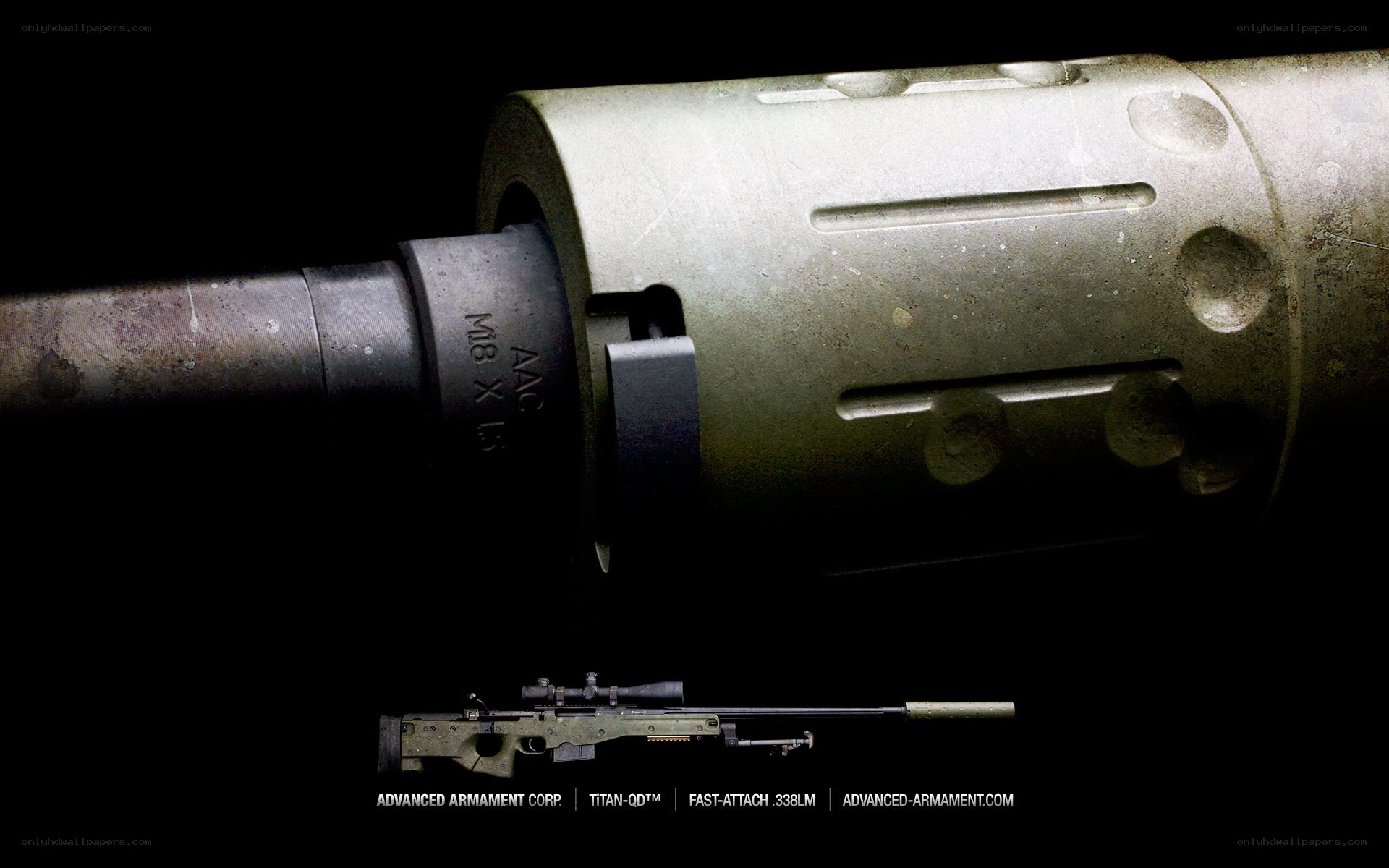 Titan-QD .338LM rifle