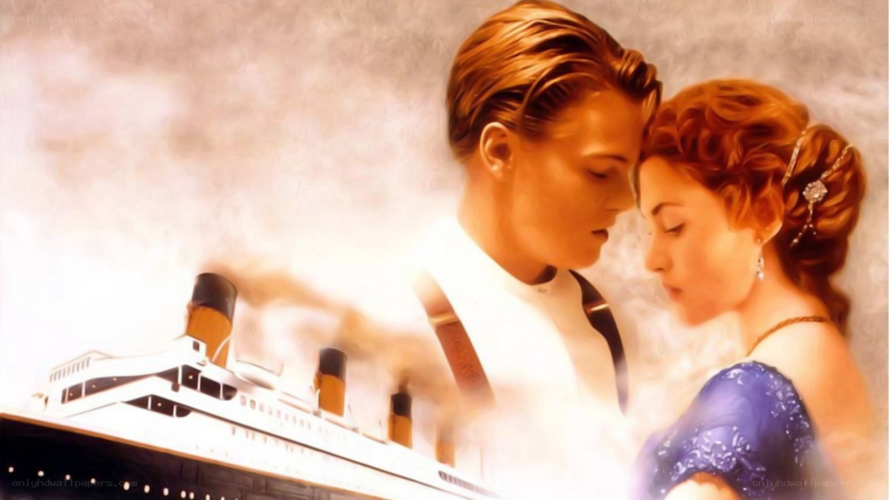 Titanic love scene