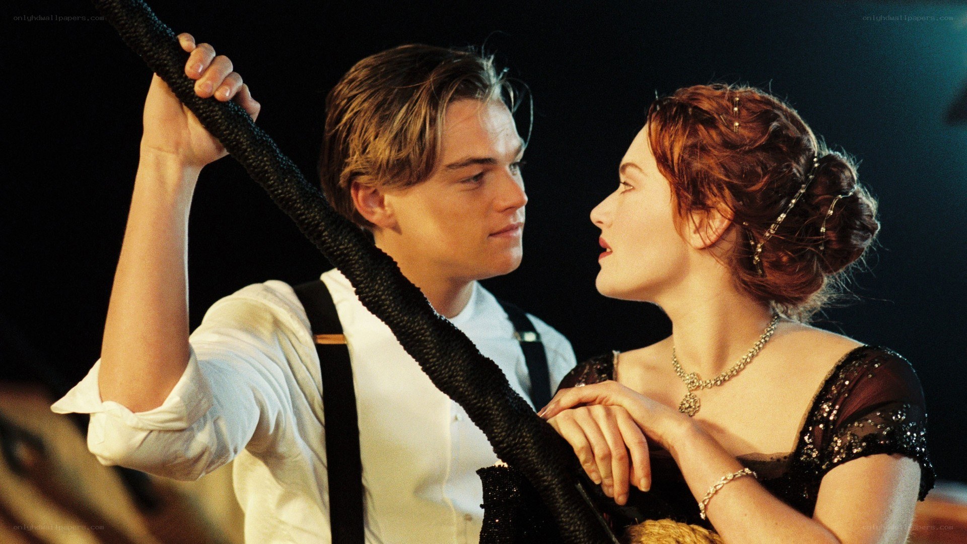 Titanic love scene