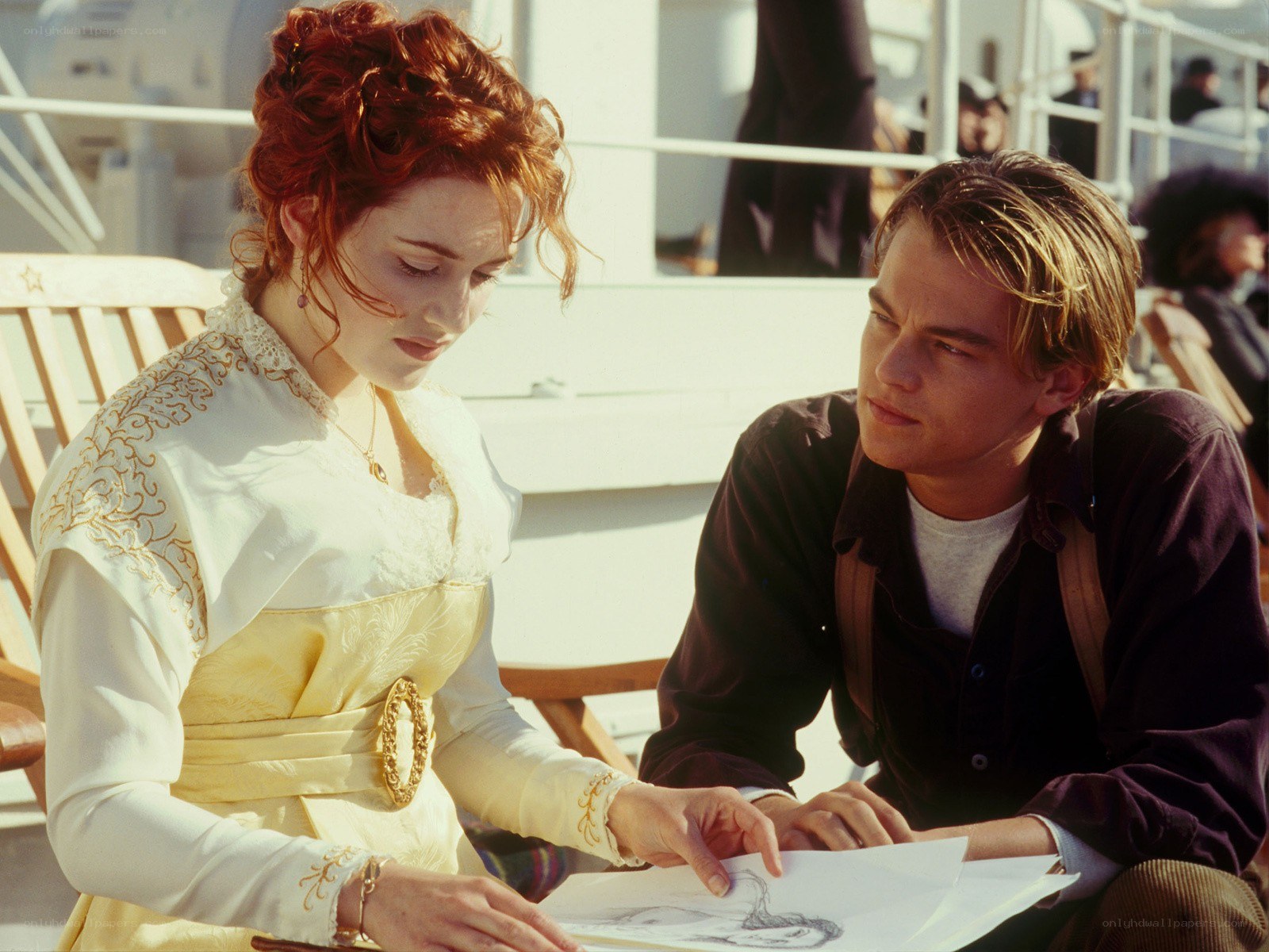 Titanic love scene
