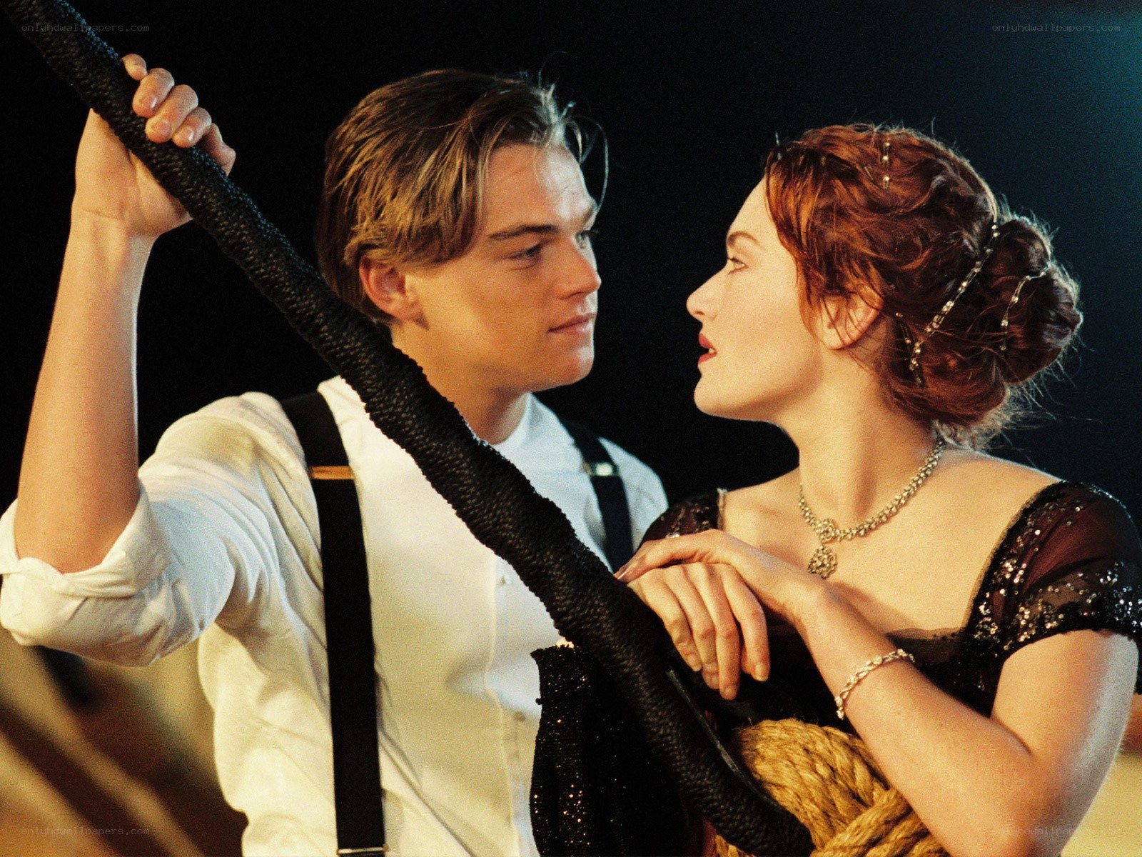 Titanic love scene