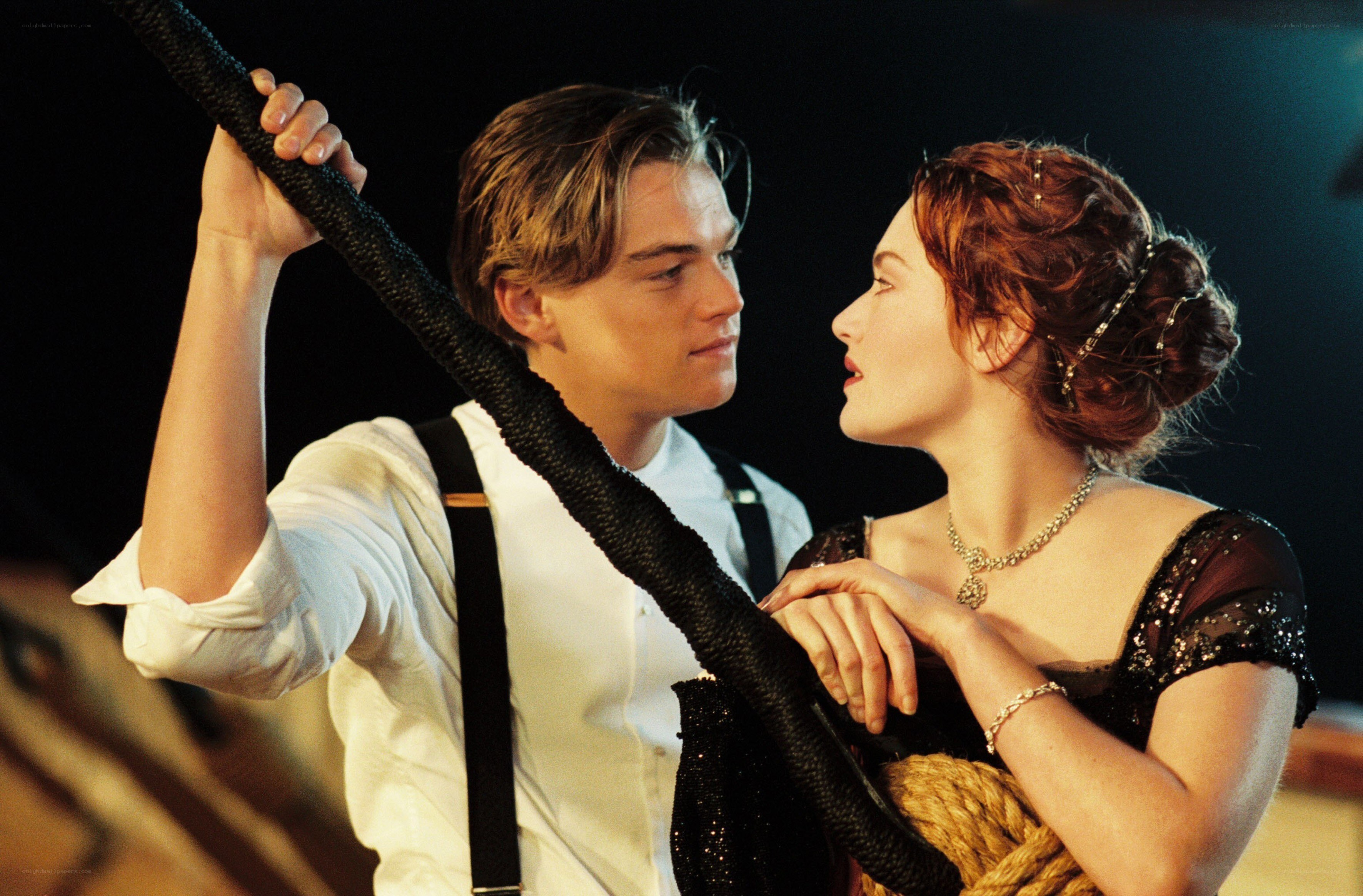 Titanic love scene