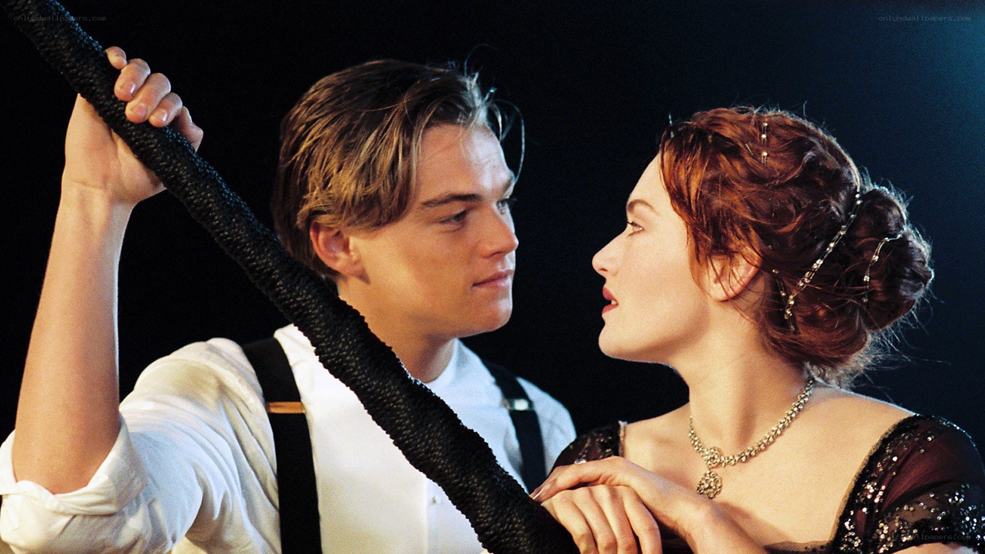 Titanic love scene