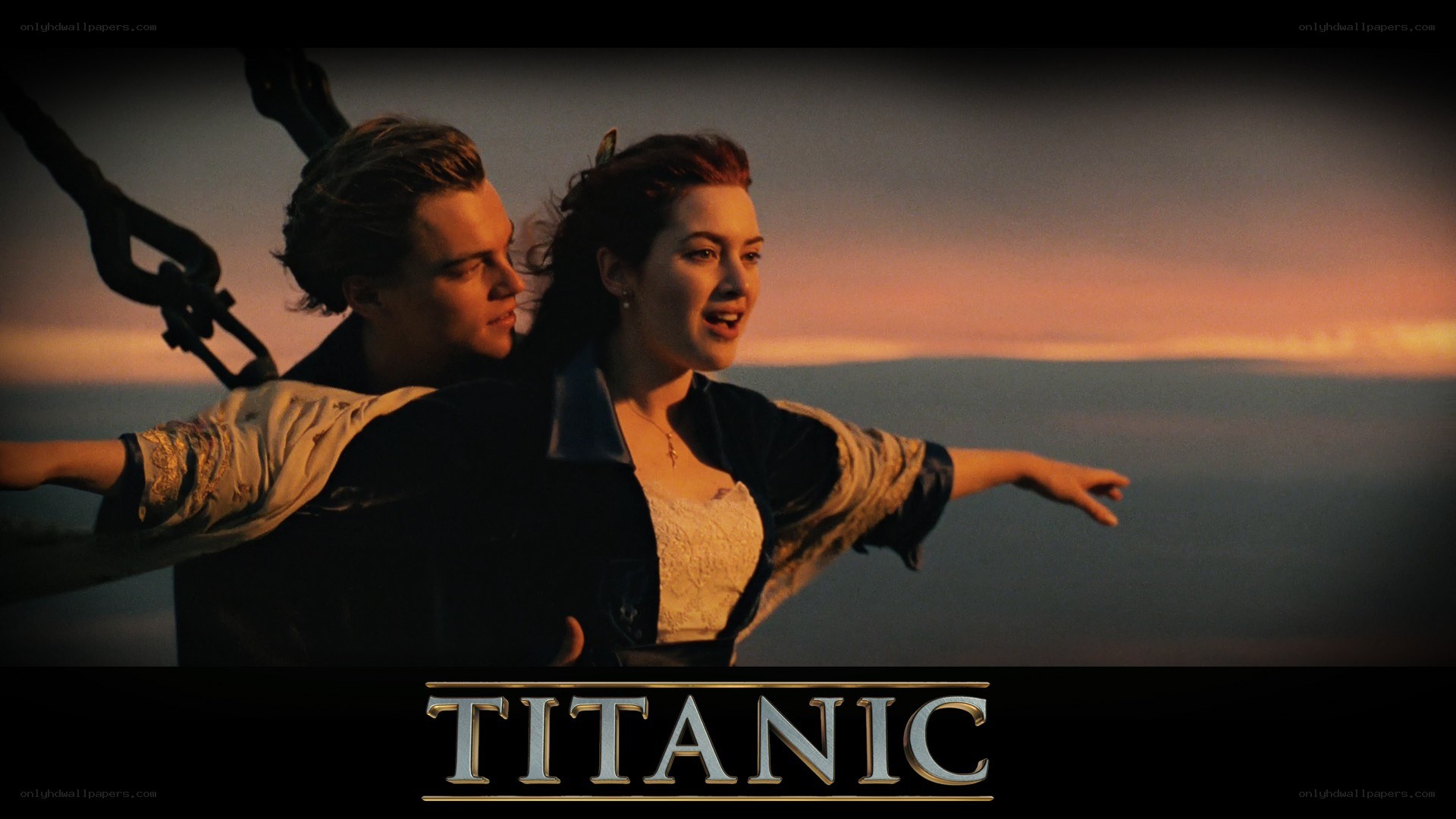 Titanic movie scene