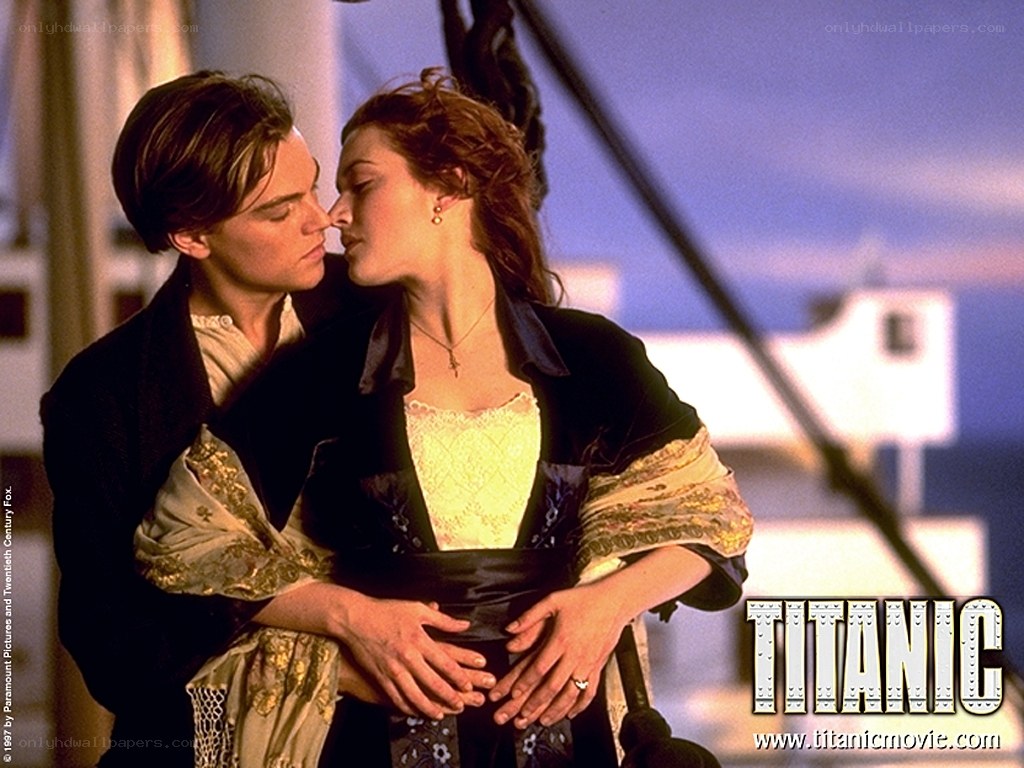 Titanic movie scene