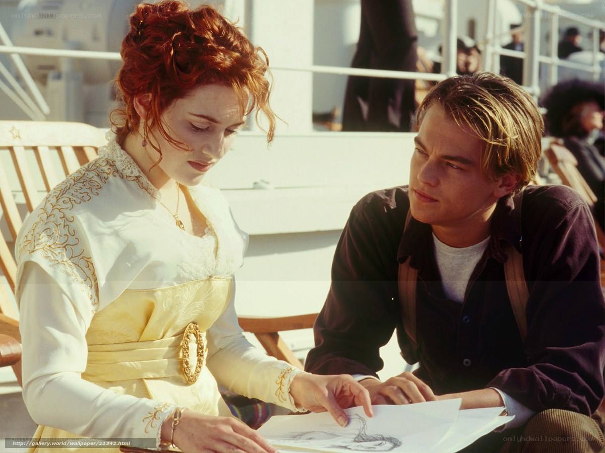 Titanic movie scene