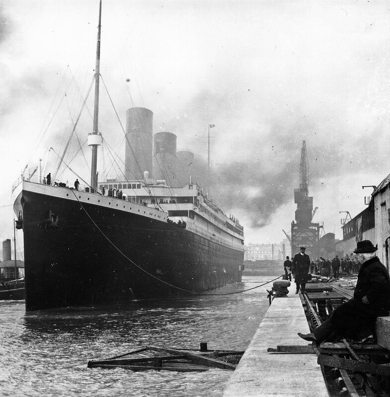 Titanic Ship at Dock
