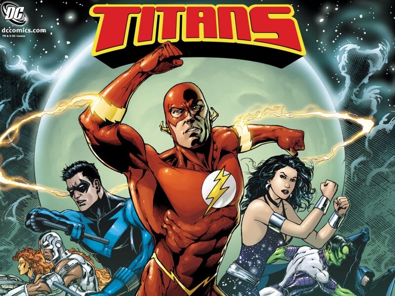 Titans Superhero Team — Red