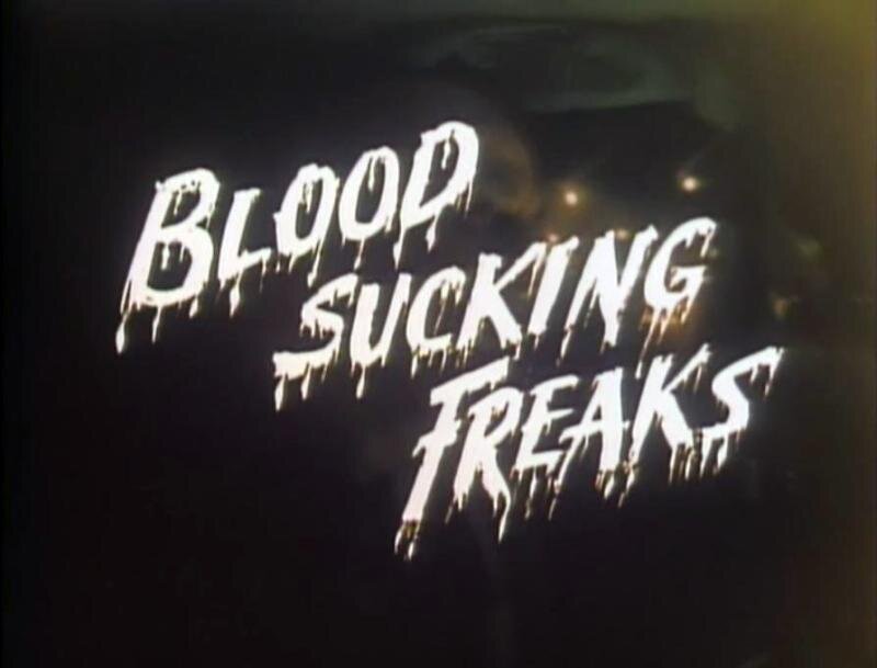 Title Card with Dripping Text