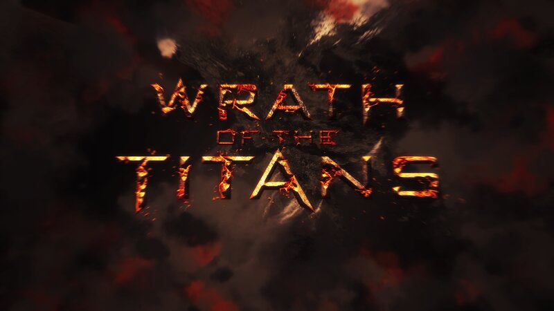 Title Card with Fire Effects