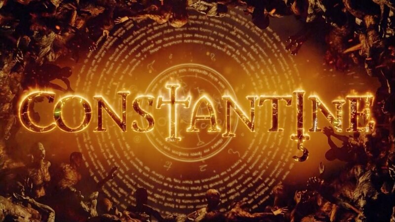 Title Card with Glowing Text