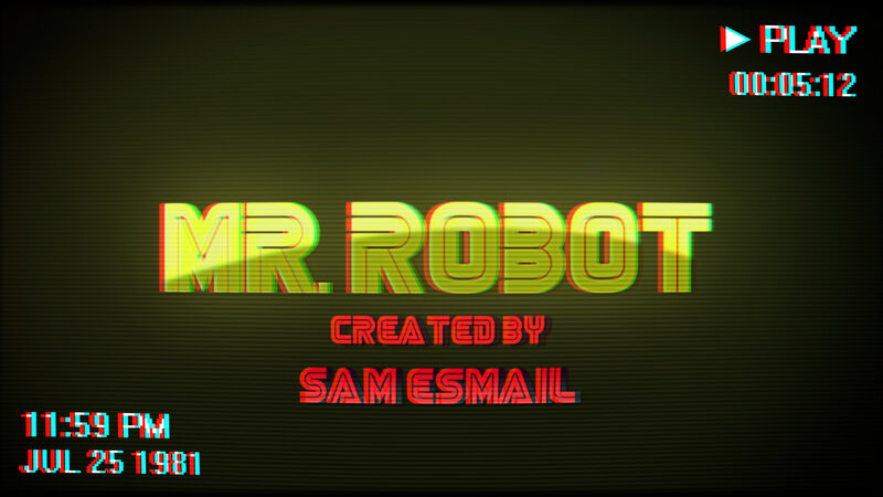Title Card with Text — Green, Retro