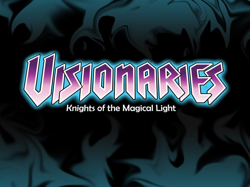 Title Logo on Dark Background