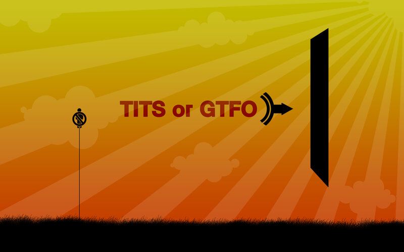 TITS or GTFO game scene