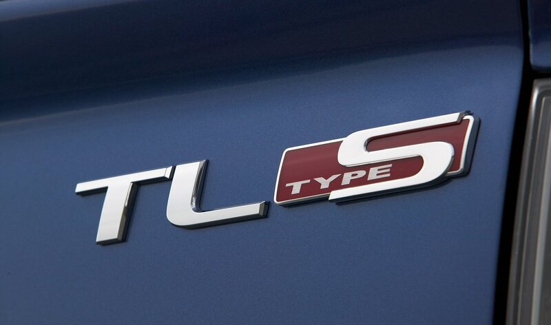 TL S Type badge on car