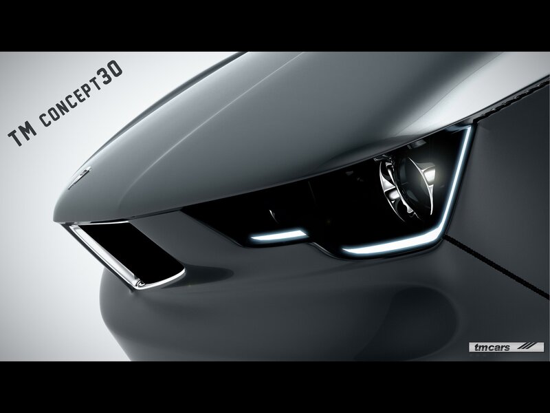 TM Concept30 headlight design