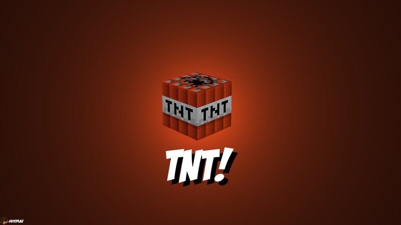 TNT block from Minecraft