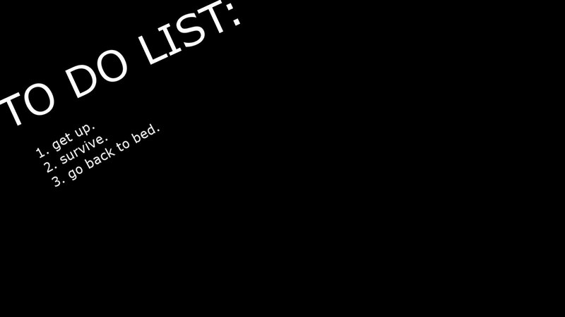 To Do List Text