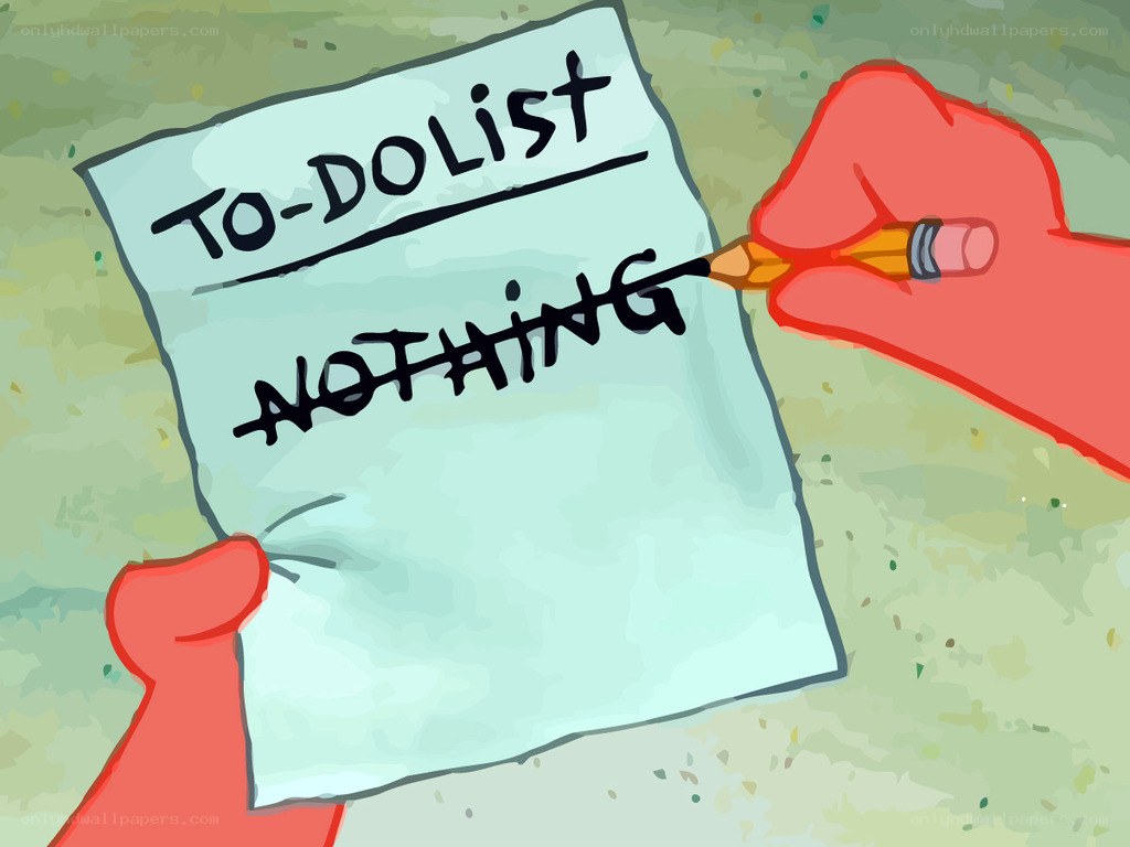 To-Do List with Nothing to Do