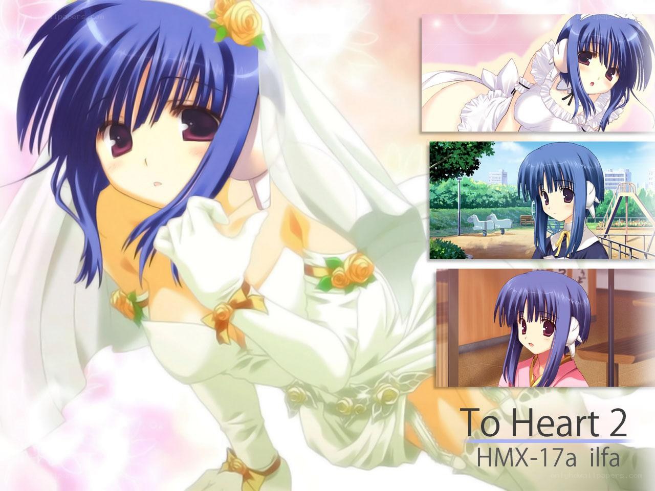 To Heart 2 character collage