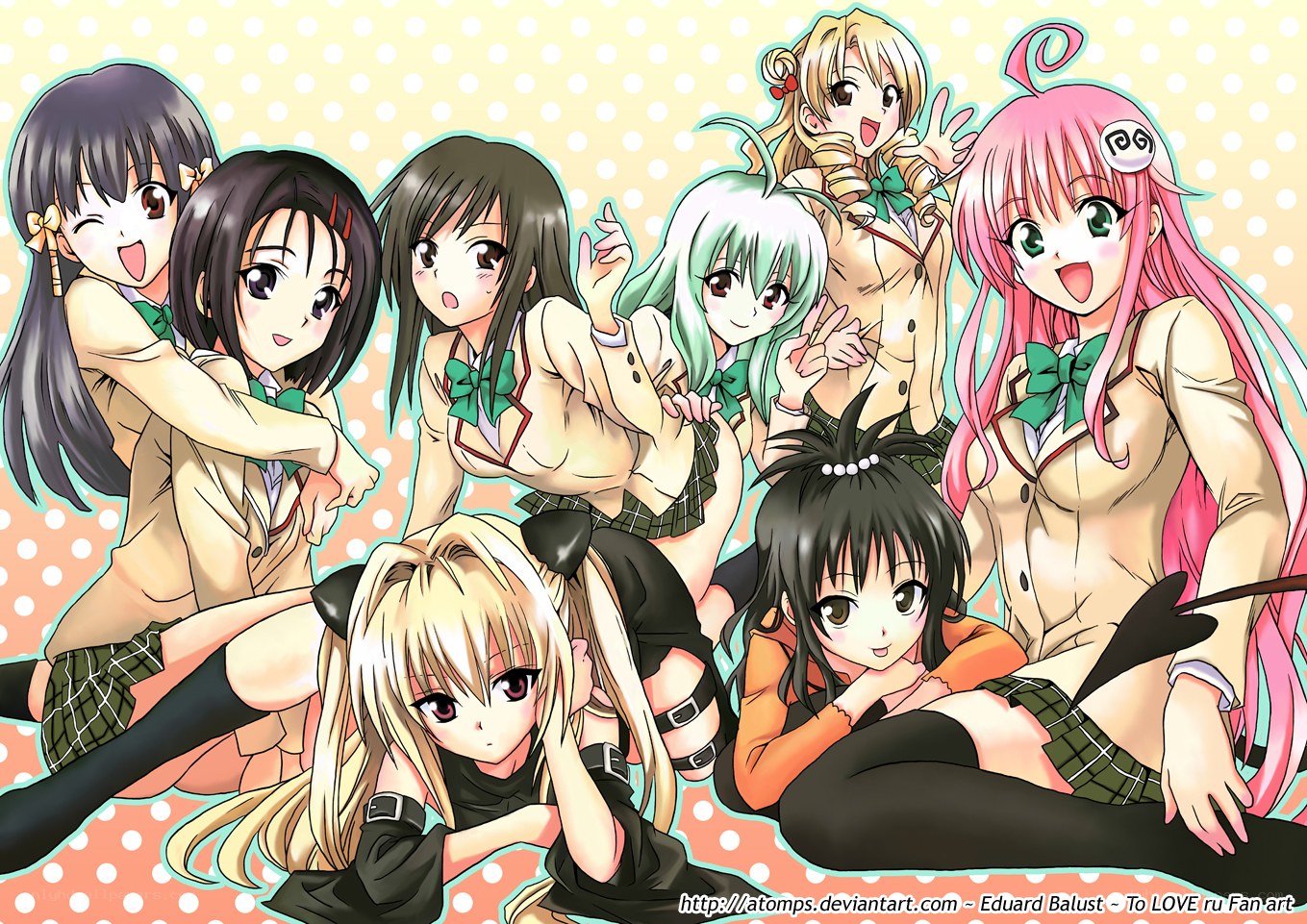 To LOVE Ru characters group