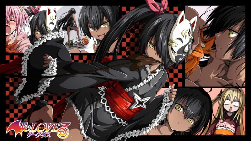 To Love Ru Darkness anime collage