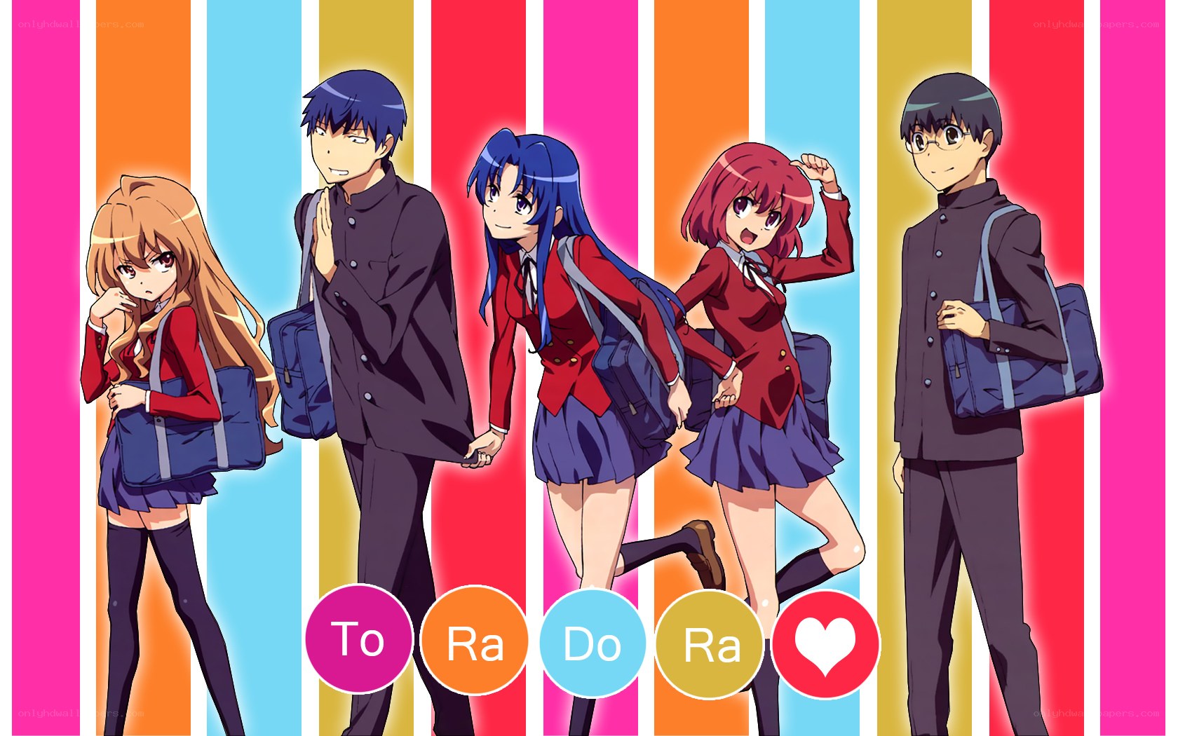To-Ra-Do-Ra anime characters