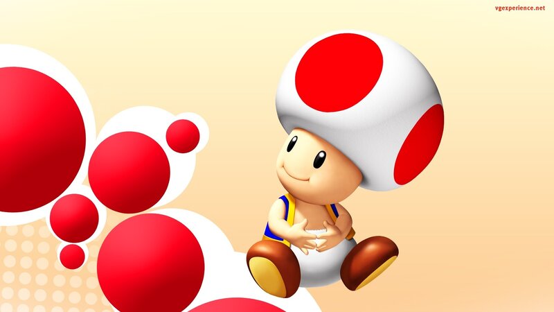 Toad character from Mario series