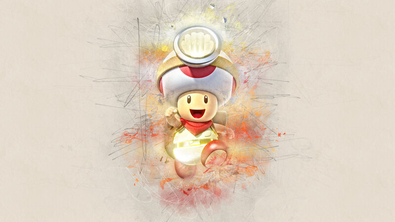 Toad Character in Motion