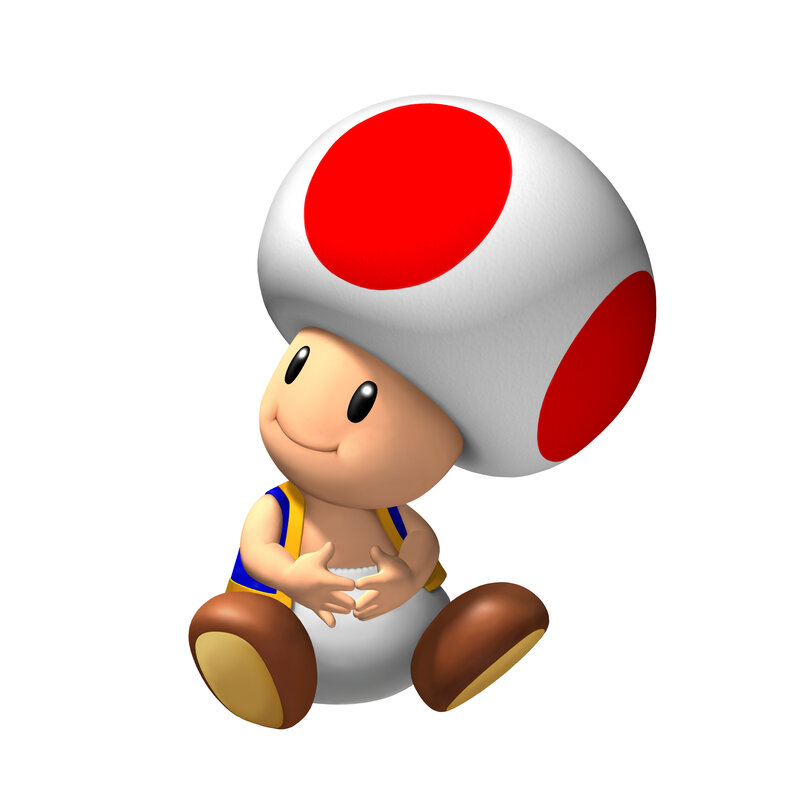 Toad Character Sitting