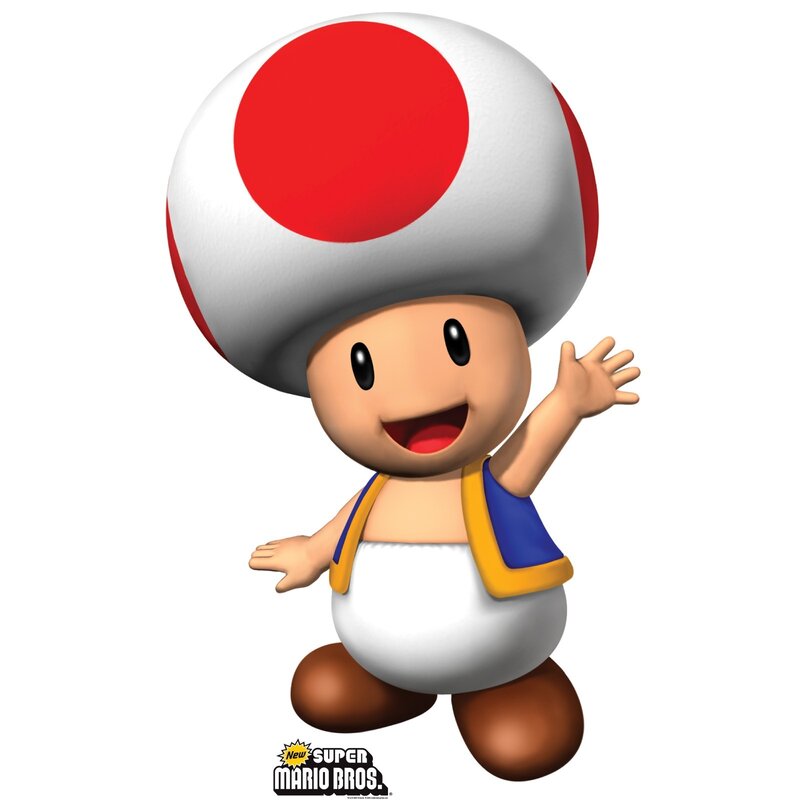 Toad from New Super Mario Bros.
