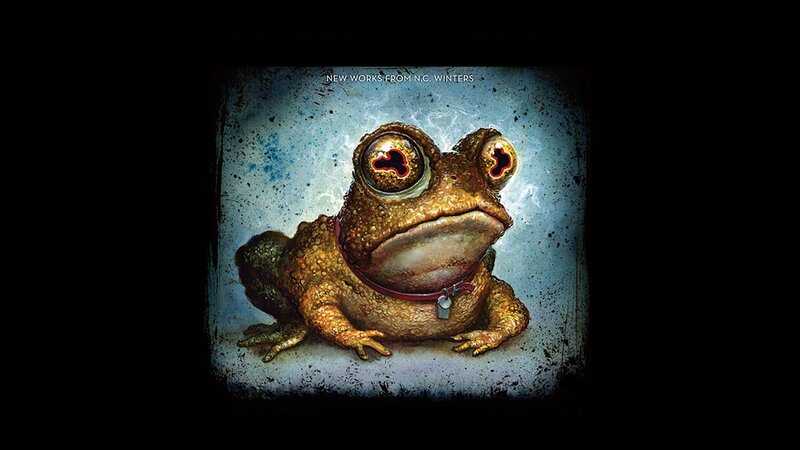 Toad with Red Eyes