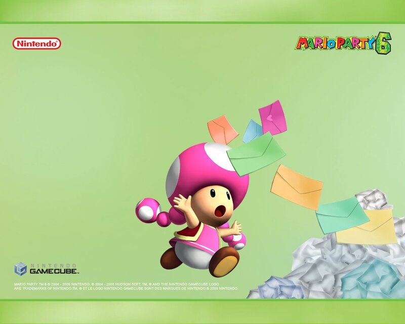 Toadette with Envelopes