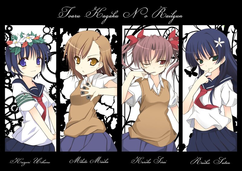 Toaru Kagaku no Railgun characters