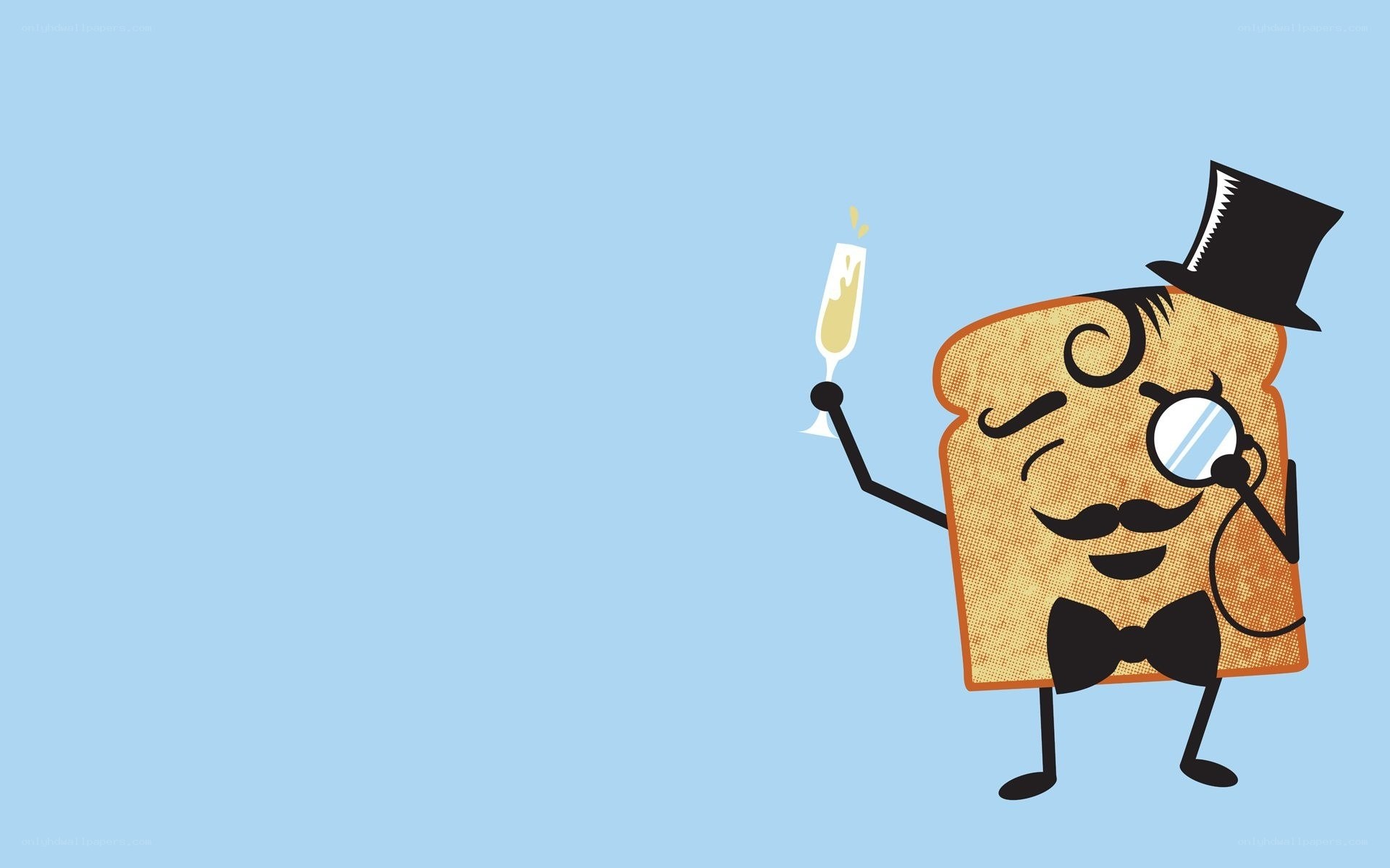 toast gentleman with champagne