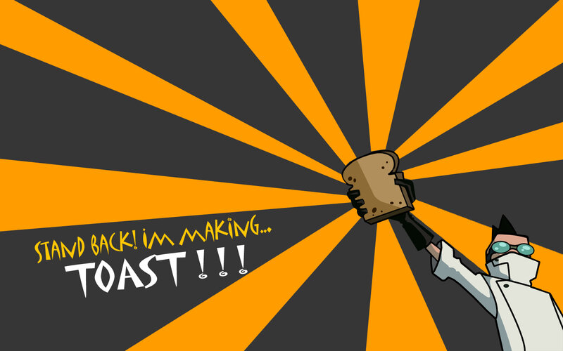 toast making scene