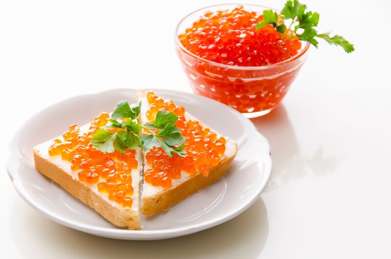 Toast with Caviar