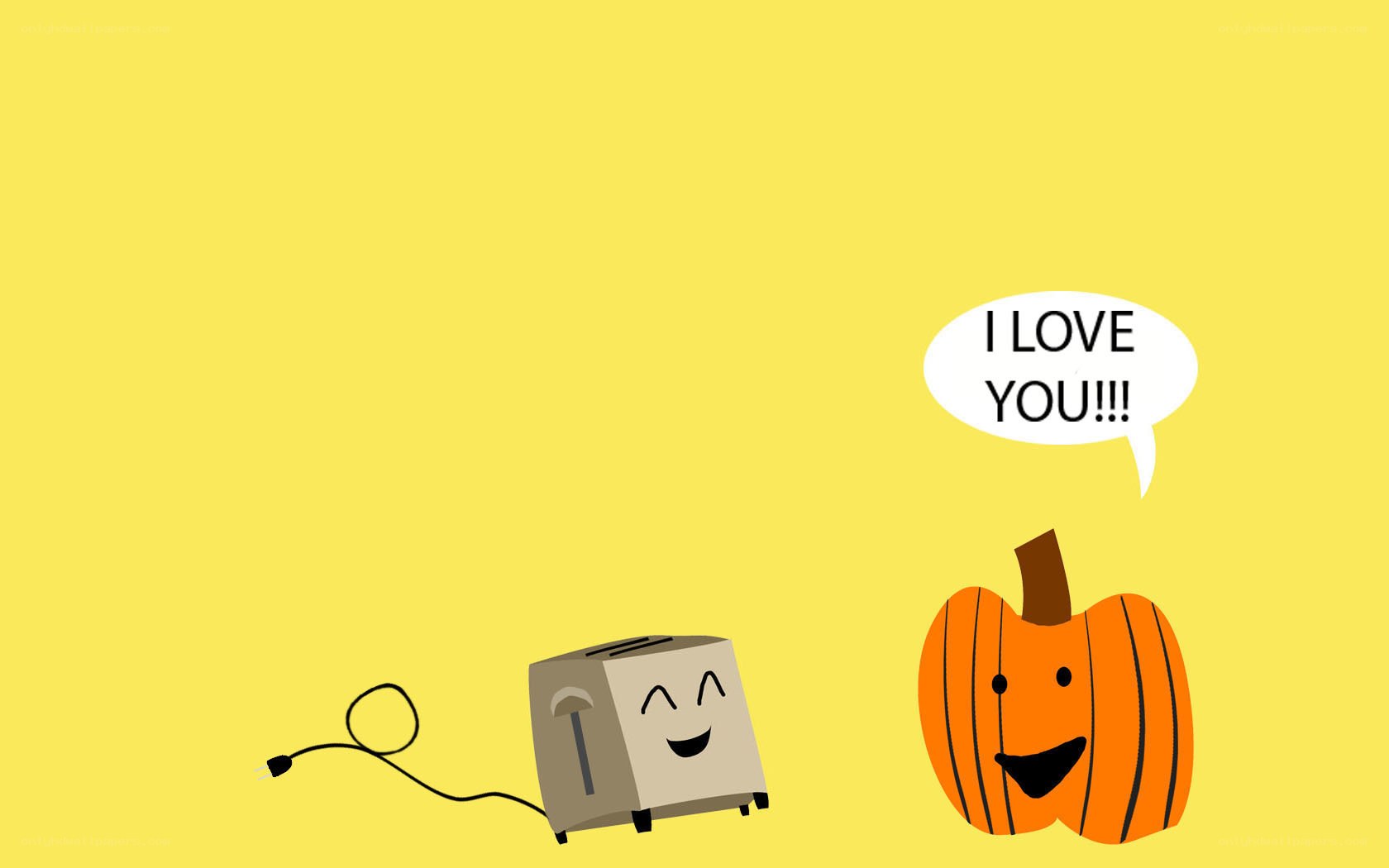Toaster loves pumpkin