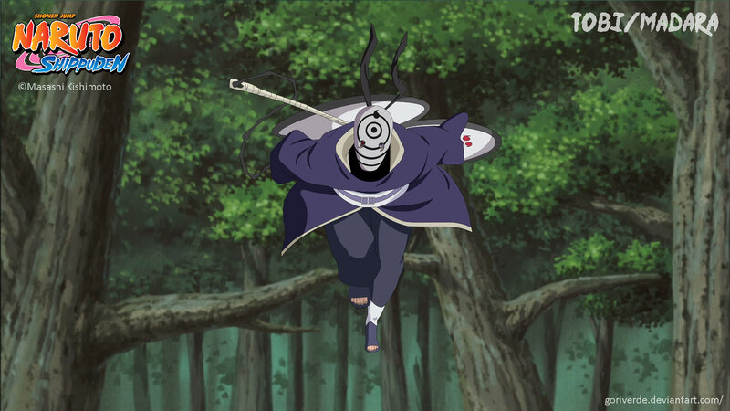 Tobi/Madara in Forest