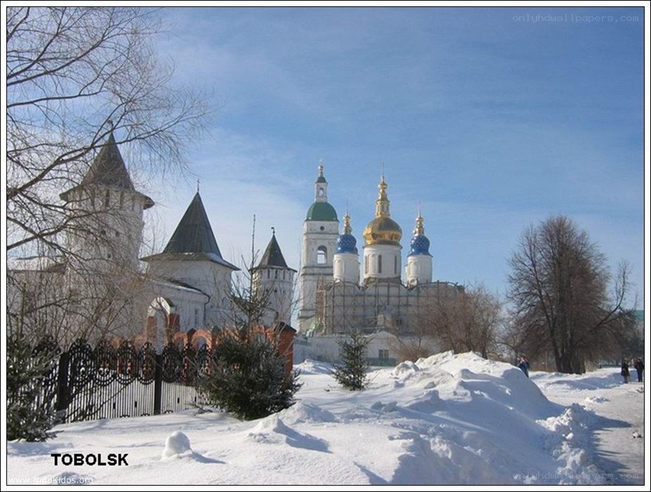 Tobolsk winter landscape