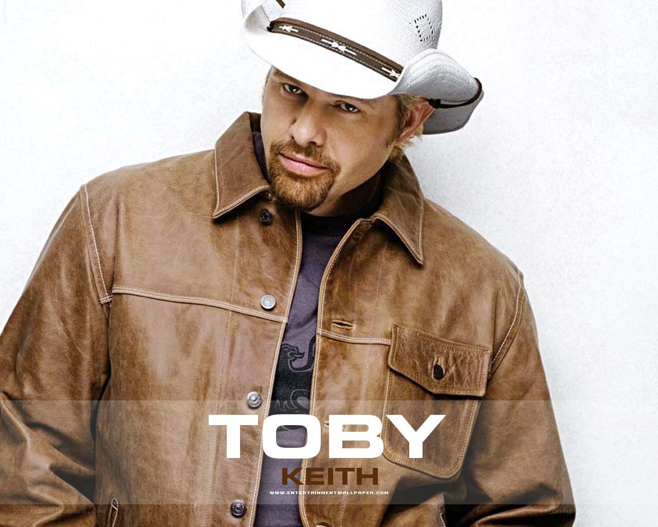 Toby Keith in a cowboy hat