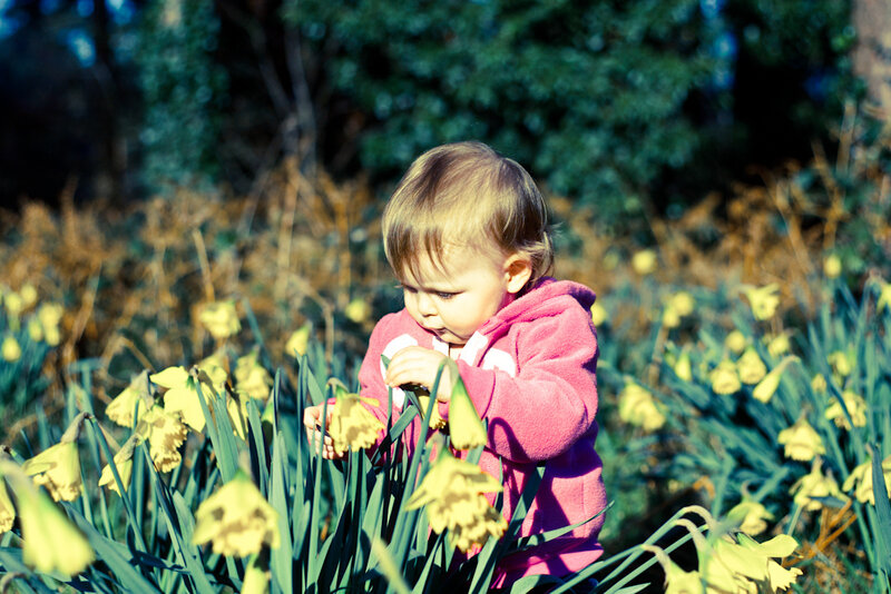 Toddler in Pink Jacket